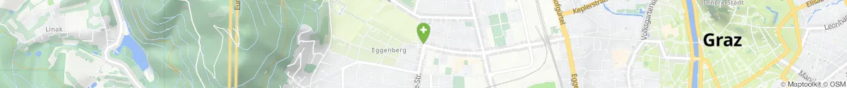 Kartendarstellung des Standorts für Schlossapotheke in 8020 Graz-Eggenberg
